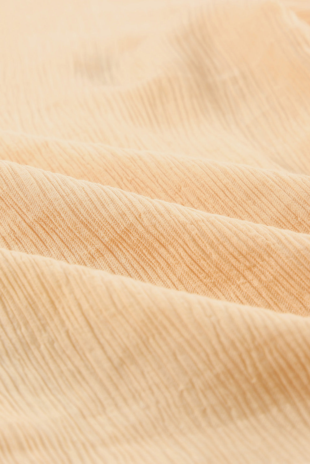 Ruffled Patchwork Bubble Sleeve Loose Shirt