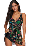 Print Twist Swimdress