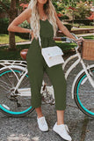 Pocketed Knit Jumpsuit