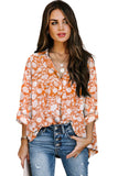 Print Buttoned Long Sleeve Shirt