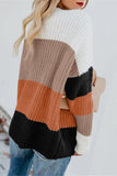 Casual Colorblock Sweater