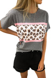 Leopard Panel Tee