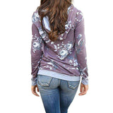 Layla - Baseball Hoodie Sweatshirt