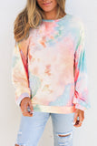 Tie-dye Knit Sweatshirt
