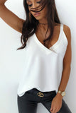 Strap Sleeveless Casual Basic Tank Top