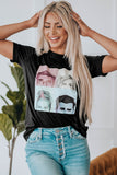 Portraits Graphic Print T-shirt