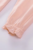 Lace Crochet Button-up Long Sleeve Shirt