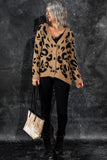 V Neck Buttons Sweater Cardigan with Pockets