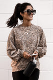 Boyfriend Crew Neck  Sweatshirt