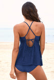 Cross Strap Tankini Set