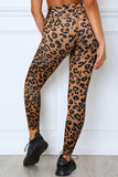Charcoal Leopard Sports Bra and Legging Set