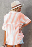 Pocketed Striped Shirt