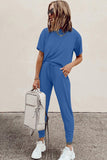 Cozy Cotton T-shirt Pants Set