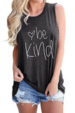 Be Kind Wine Tank Top