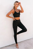 Printed Bra Leggings Set