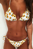 Sunflower Triangle Bikini Set