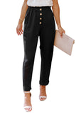 Linen Blend Pocketed Pants
