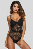 Lace Panelled Bodysuit