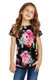 Blooming Floral Little Girls’ T-shirt