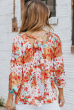 color Palettes Floral Print Blouse