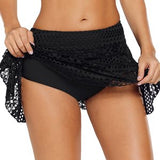 Crochet Lace Skirted Bikini Bottom