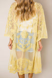 Floral Lace Kimono