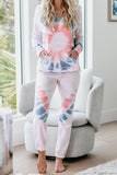 Multicolor Utopia Tie Dye Hoodie Joggers Loungewear
