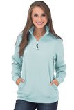 Pocket Style Quarter Zip Sweatshirt