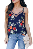 Print Mesh Cami Tank