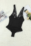 Lace Splicing Bodysuit