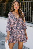 Ruffle Tiered Babydoll Style Mini Dress