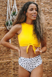 Tie Knot High Waist Bikini