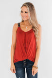 Twist Hem Tank Top