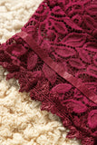 Deep V Lace Bralette Crop Top