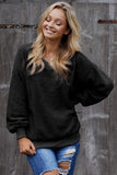 Terry Thread Cashmere Sweatshirt