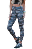 Mid Waist Ankle-length Camouflage Leggings