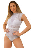 Lace Tulle Bodysuit