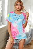 Multicolor Dip Dye T-Shirt