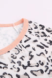 Trim Leopard Tee