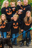 Kids' Halloween Pumpkin Ghost Graphic Pullover Hoodie