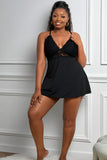 Lace See-through Plus Size Chemise