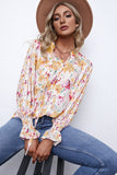 Cakewalk Floral Smocked Blouse