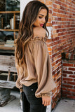 Off-the-shoulder Ruffle Top