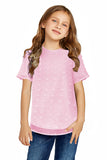 Swiss Dot Little Girl Short Sleeve Top