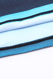 Ombre Print Racerback Tankini Swimsuit