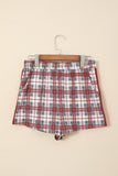Plaid Long Sleeve Christmas Pajama Set