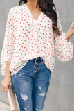 Love You Boo Balloon Sleeve Blouse