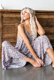 Leopard Adjustable Jumpsuit