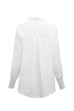 Billowy Sleeves Pocketed Shirt