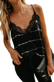 To Dye For Lace Trim Tank